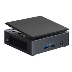 Intel NUC V5 NUC11TNKV5 i5-1145G7 БЕЗ ШНУРА GEN11 Tiger Canyon Lite цена и информация | Стационарные компьютеры | 220.lv