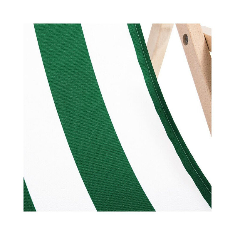Saliekams zvilnis Springos, zaļš/balts цена и информация | Sauļošanās krēsli | 220.lv