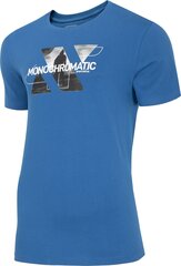 T-krekls vīriešiem 4f H4Z20TSM028, zils cena un informācija | Vīriešu T-krekli | 220.lv