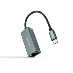 USB C uz RJ45 tīkla adapteris NANOCABLE 10.03.0406 cena un informācija | Adapteri un USB centrmezgli | 220.lv