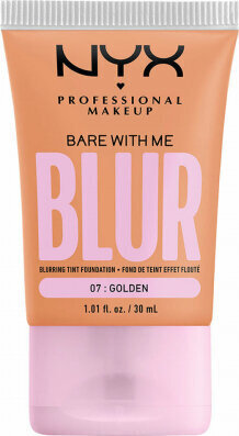 Šķidrā Grima Bāze NYX Bare With Me Blur Nº 07- golden (30 ml) cena un informācija | Grima bāzes, tonālie krēmi, pūderi | 220.lv