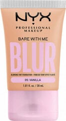 Šķidrā Grima Bāze NYX Bare With Me Blur Nº 05-vanilla (30 ml) cena un informācija | Grima bāzes, tonālie krēmi, pūderi | 220.lv