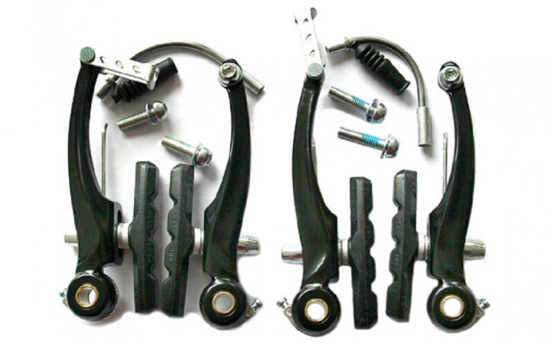V-brake komplekts, 108mm, alumīnijs ar uzgriežņiem bremžu kluči 70 mm. Promax TX-118 (1541) 4303 cena un informācija | Citas velosipēdu rezerves daļas | 220.lv