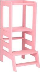 Детский кухонный стул Springos, розовый цена и информация | Детские столы и стулья | 220.lv