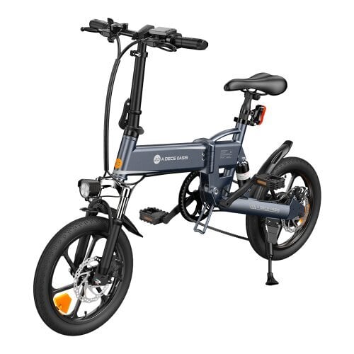 Elektriskais velosipēds ADO A16 XE, pelēks cena un informācija | Elektrovelosipēdi | 220.lv