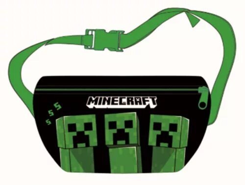 Vidukļa soma zēniem Minecraft 22cm cena un informācija | Bērnu aksesuāri | 220.lv