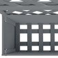 vidaXL vīteņaugu režģis ar puķu kasti, 2 gab., 65x33x135 cm, WPC cena un informācija | Podi stādiem un pārstādīšanai | 220.lv