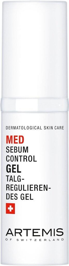 Sebuma sekrēcijas regulējošs gels Artemis Med Sebum Control Gel, 30 ml cena un informācija | Serumi sejai, eļļas | 220.lv