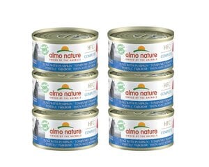 Консерва Almo Nature HFC Natural, для кошек, тунец с тыквой, 6x70 г цена и информация | Консервы для котов | 220.lv