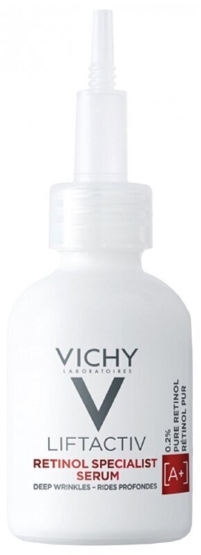 Sejas serums Vichy Liftactiv Retinol A+ Serúm, 30 ml цена и информация | Serumi sejai, eļļas | 220.lv