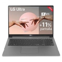 Ноутбук LG 17U70Q 17" i7-1260P 16GB RAM 1TB SSD цена и информация | Ноутбуки | 220.lv