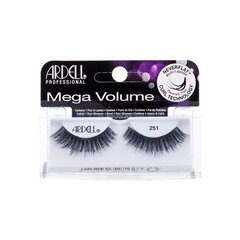 Ardell Mega Volume 251 - Fake eyelashes 1.0ks Black цена и информация | Накладные ресницы, керлеры | 220.lv