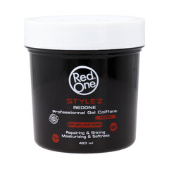 Фиксирующий гель Red One Protein 483 мл цена и информация | Средства для укладки волос | 220.lv