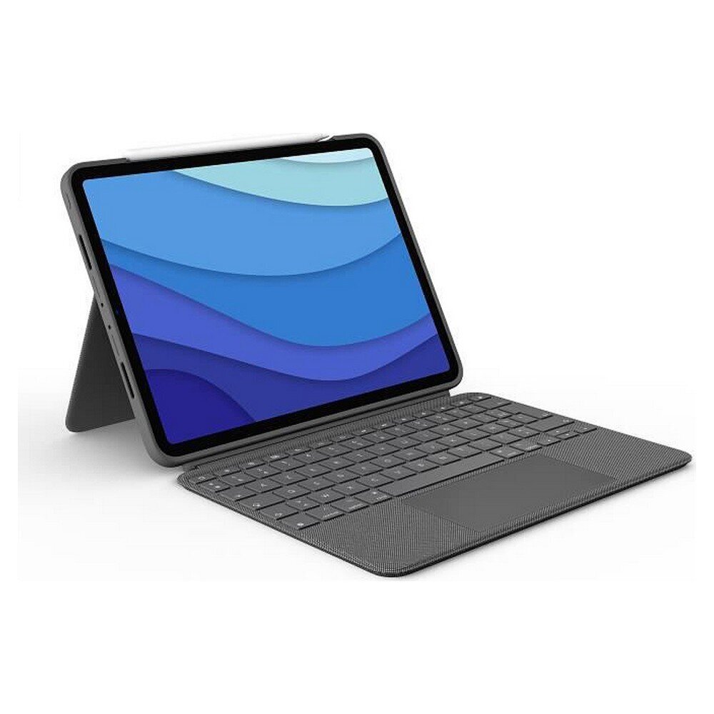 Bezvadu klaviatūra Logitech COMBO TOUCH IPAD PRO 11 AZERTY цена и информация | Somas, maciņi | 220.lv