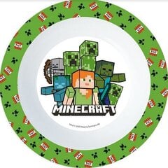 Minecraft plastmasas bļoda цена и информация | Посуда, тарелки, обеденные сервизы | 220.lv