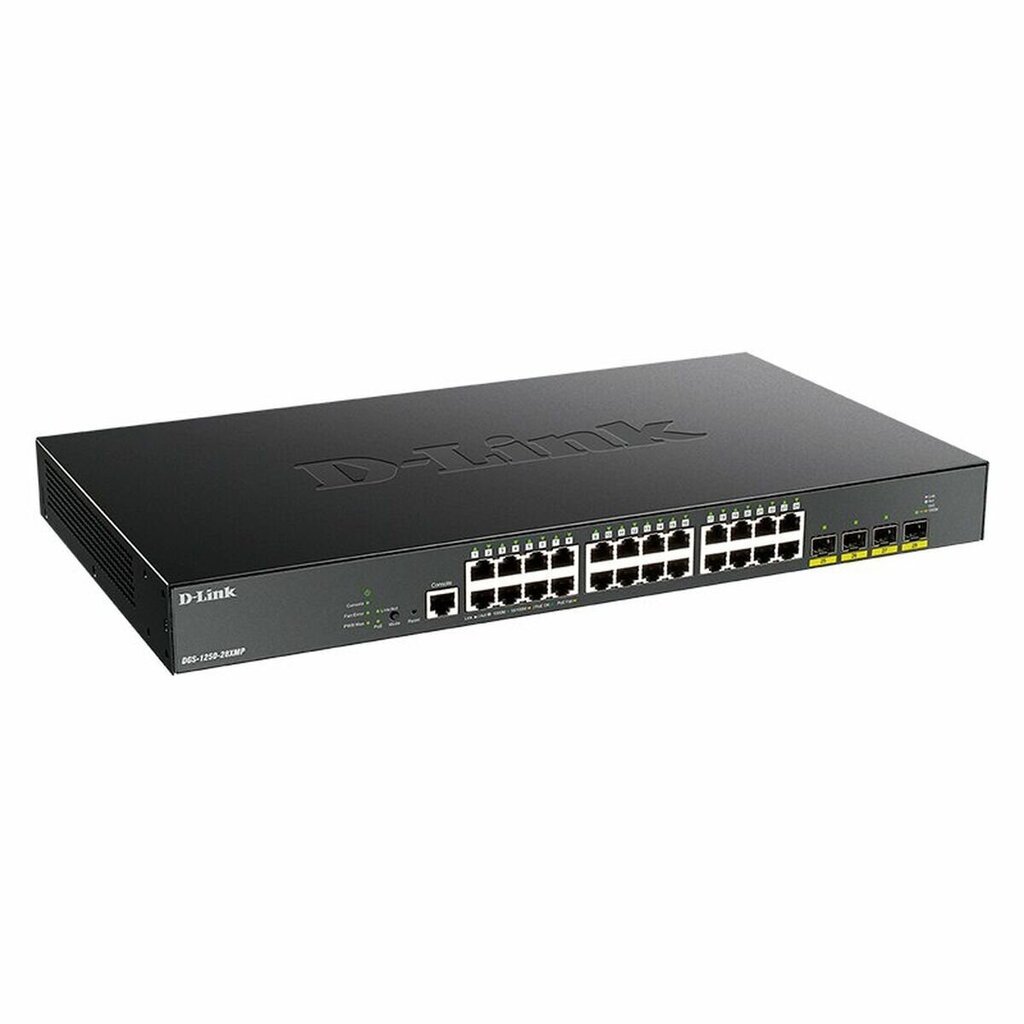 D-link-DGS-1250-28XMP/E 24 portu Gigabit PoE slēdzis cena un informācija | Komutatori (Switch) | 220.lv