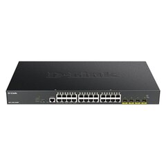 24-портовый гигабитный PoE-коммутатор D-link-DGS-1250-28XMP/E цена и информация | Коммутаторы (Switch) | 220.lv