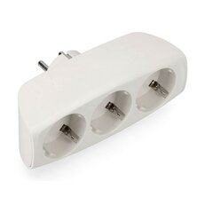 Socket extender EDM Trīskāršs 2400 W 250 V 16 A Termoplastisks cena un informācija | Elektrības slēdži, rozetes | 220.lv