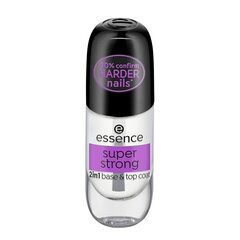 Nagu lakas fiksētājs Essence Super Strong 2-in-1 (8 ml) цена и информация | Лаки для ногтей, укрепители | 220.lv