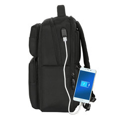 Рюкзак для ноутбука Sevilla Fútbol Club Premium 15,6'' Чёрный (31 x 44 x 13 cm) цена и информация | Рюкзаки, сумки, чехлы для компьютеров | 220.lv
