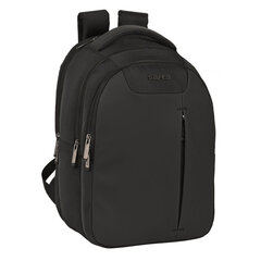 Рюкзак для ноутбука и планшета с USB-выходом Safta Business Чёрный (31 x 45 x 23 cm) цена и информация | Рюкзаки, сумки, чехлы для компьютеров | 220.lv