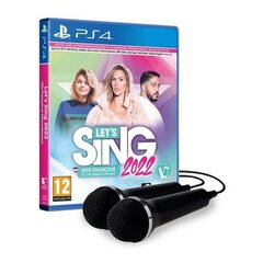 Videospēle PlayStation 4 Ravenscourt Let's Sing 2022 2 x Mikrofons cena un informācija | Datorspēles | 220.lv