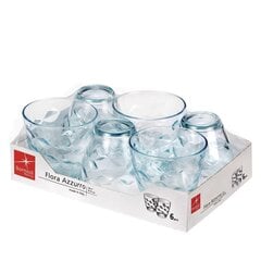 Glāžu komplekts Bormioli Rocco 6 gb. Zils Stikls (260 ml) cena un informācija | Glāzes, krūzes, karafes | 220.lv