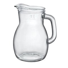 Krūka Bormioli Rocco Bistrot Caurspīdīgs Stikls (1 L) cena un informācija | Glāzes, krūzes, karafes | 220.lv