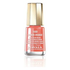 Nagu laka Nail Color Cream Mavala 169-waikiki orange (5 ml) cena un informācija | Nagu lakas, stiprinātāji | 220.lv