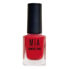 Лак для ногтей Mia Cosmetics Paris Poppy Red, 11 мл цена и информация | Лаки для ногтей, укрепители | 220.lv