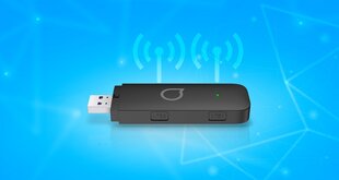 USB-модем 4G LTE CAT4 ALCATEL LinkKey IK41VE1, черный цена и информация | Маршрутизаторы (роутеры) | 220.lv