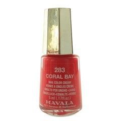 Nagu laka Nail Color Mavala 283-coral bay (5 ml) cena un informācija | Nagu lakas, stiprinātāji | 220.lv