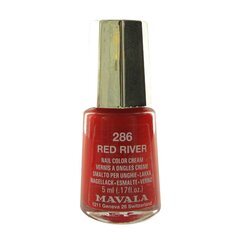 Nagu laka Nail Color Mavala 286-red river (5 ml) cena un informācija | Nagu lakas, stiprinātāji | 220.lv