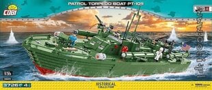 Cobi patrol torpedo boat pt-109 3726 elementÓw цена и информация | Kонструкторы | 220.lv