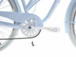 Sieviešu velosipēds Davi Bianca, alumīnija rāmi, 7 ātrumu Shimano ātruma pārslēdzējs, 160-185 cm augumam, 28" alumīnija rati, klūgas grozs, Zils cena un informācija | Velosipēdi | 220.lv