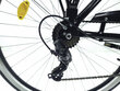 Sieviešu velosipēds Davi Maria, alumīnija rāmis, ar amortizatoru, 7 ātrumu Shimano ātruma pārslēdzējs, 160-185 cm augumam, 28" alumīnija rati, klūgas grozs, Melns cena un informācija | Velosipēdi | 220.lv