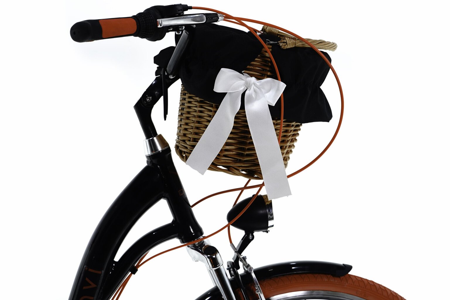 Sieviešu velosipēds Davi Maria, alumīnija rāmis, ar amortizatoru, 7 ātrumu Shimano ātruma pārslēdzējs, 160-185 cm augumam, 28" alumīnija rati, klūgas grozs, Melns/Sarkans cena un informācija | Velosipēdi | 220.lv