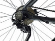 Sieviešu velosipēds Kands Avangarde, 150-167 cm augumam, alumīnija rāmis, ar amortizatoru, 27 ātrumu Shimano ātruma pārslēdzējs, 28" alumīnija rati, Grafīts cena un informācija | Velosipēdi | 220.lv