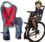Bērnu aizmugurējais velokrēsliņš HTP Elibas P-0021 Pelēks cena un informācija | Bērnu velosipēdu sēdeklīši | 220.lv