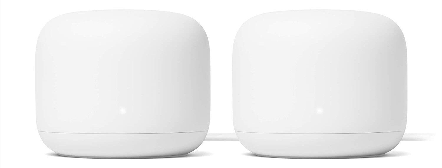 Rūteris Google Nest WiFi Mesh Router 2-pack cena un informācija | Rūteri (maršrutētāji) | 220.lv