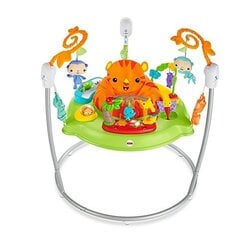 Aktivitāšu centrs Fisher Price Jumperoo Jumper Jungle cena un informācija | Rotaļlietas zīdaiņiem | 220.lv