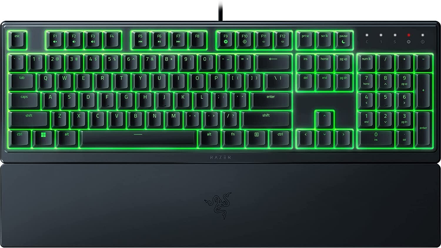 Клавиатура Razer Ornata V3 X Black цена | 220.lv