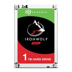 Cietais Disks Seagate IRONWOLF NAS 3.5&quot; Sata III cena un informācija | Iekšējie cietie diski (HDD, SSD, Hybrid) | 220.lv