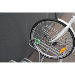 Dunlop velosipēda spirālveida slēdzene 0,6x90cm, zaļa cena un informācija | Velo slēdzenes | 220.lv