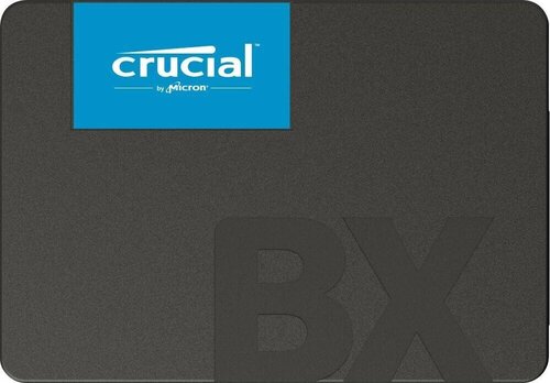 Внутренний жесткий диск Crucial SSD SATA2.5, 500ГБ BX500/CT500BX500SSD1 цена и информация | Внутренние жёсткие диски (HDD, SSD, Hybrid) | 220.lv