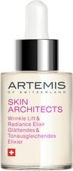 Mirdzumu piešķirošs pretgrumbu sejas serums Artemis Skin Architects Wrinkle Lift & Radiance Elixir, 30 ml cena un informācija | Serumi sejai, eļļas | 220.lv