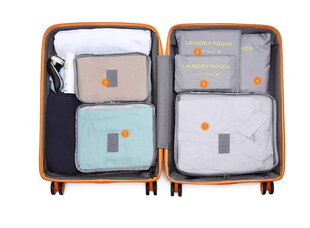 Комплект чемоданов EX14 цена и информация | Мешки для одежды, вешалки | 220.lv
