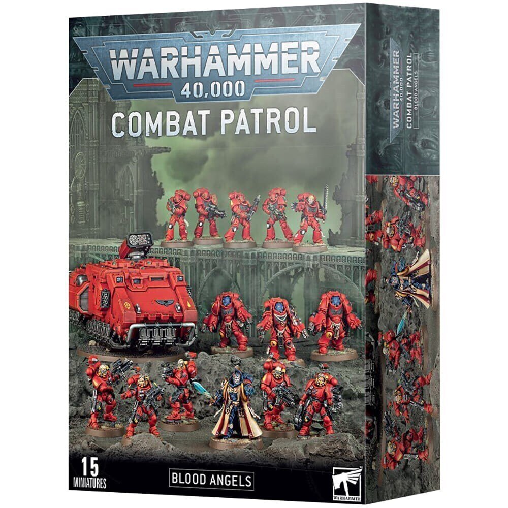 Warhammer 40000 Combat Patrol: Blood Angels cena un informācija | Līmējamie modeļi | 220.lv