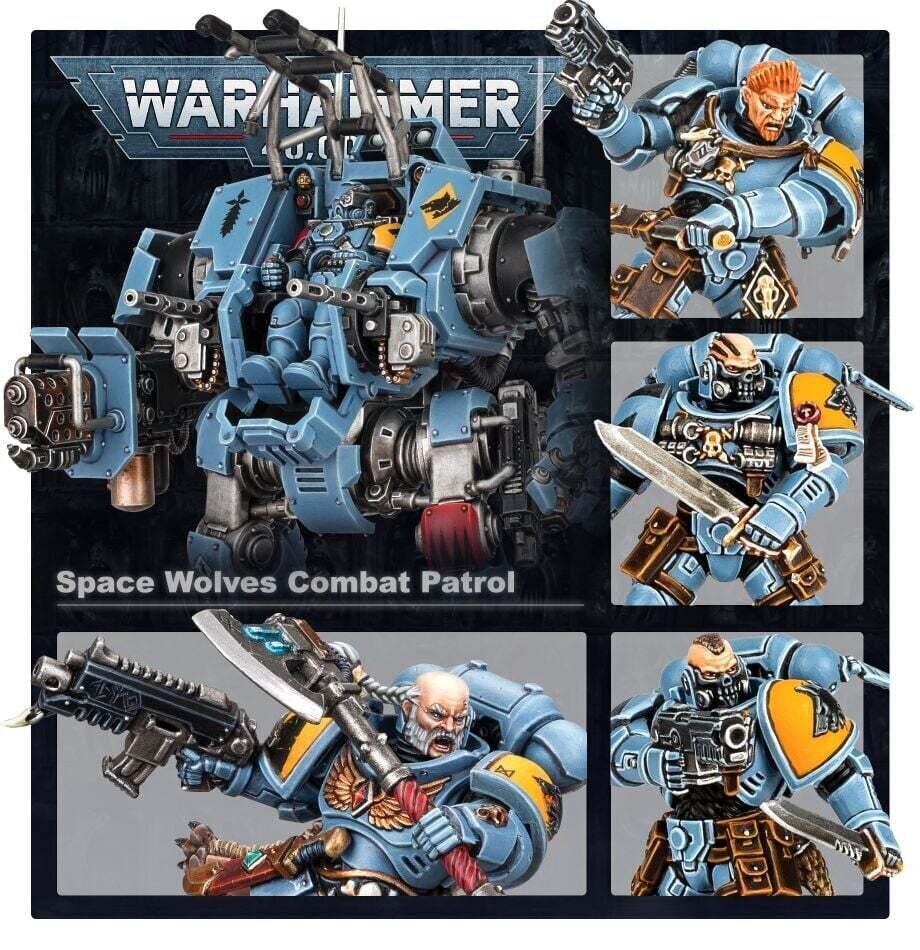 Combat Patrol: Space Wolves cena un informācija | Līmējamie modeļi | 220.lv