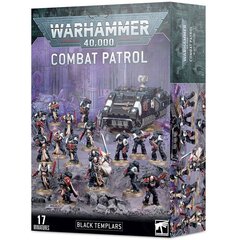 Warhammer 40000 Combat Patrol: Black Templars цена и информация | Склеиваемые модели | 220.lv